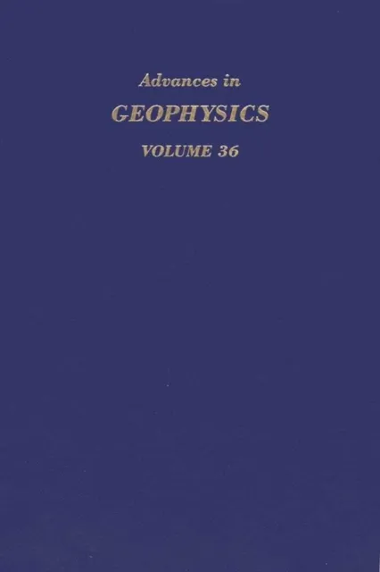 Advances in Geophysics