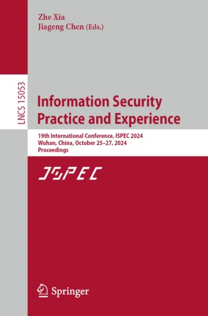 Information Security Practice and Experience