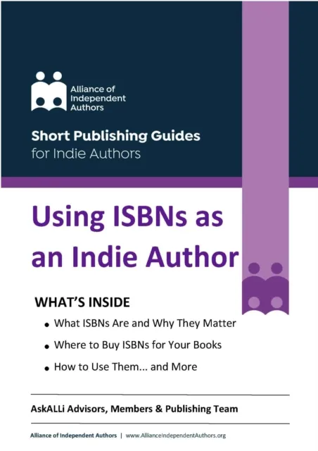 Using ISBNs as an Indie Author