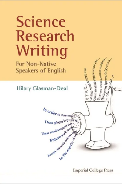 Science Research Writing For Non-native Speakers Of English