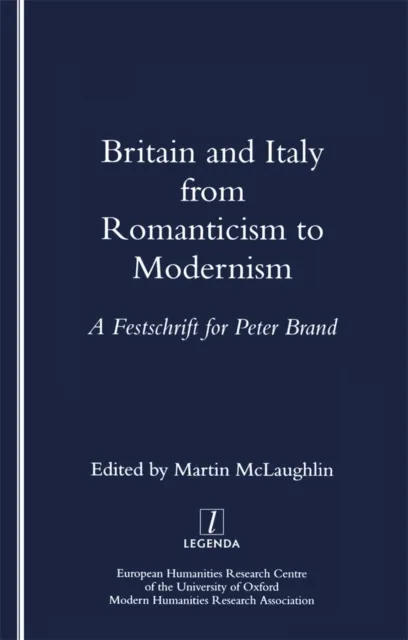 Britain and Italy from Romanticism to Modernism