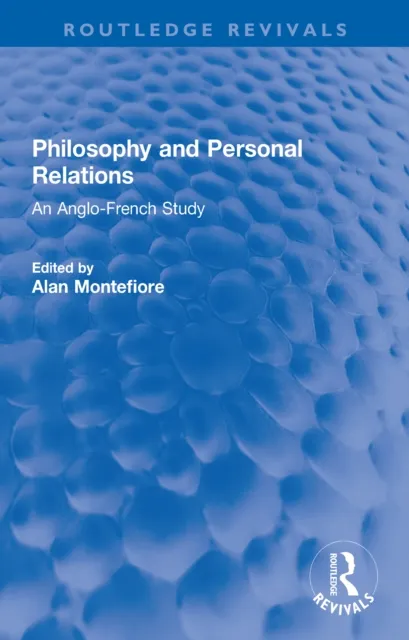 Philosophy and Personal Relations