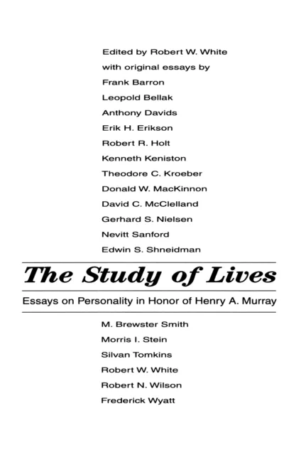 Study of Lives