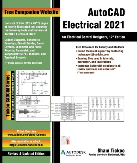 AutoCAD Electrical 2021 for Electrical Control Designers, 12th Edition