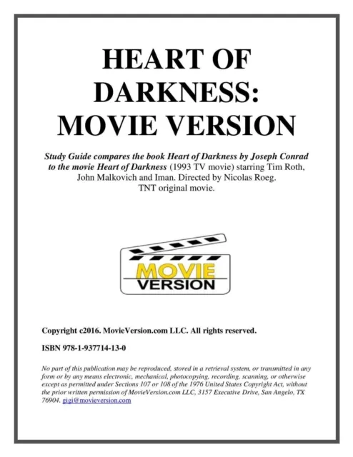 Study Guide to Heart of Darkness: Movie Version