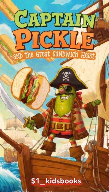 Captain Pickle and the Great Sandwich Heist