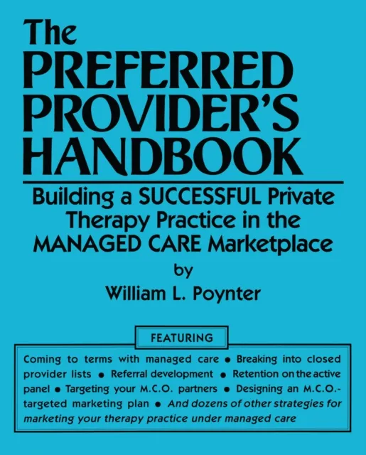 Preferred Provider's Handbook