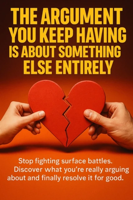 Argument You Keep Having Is About Something Else Entirely