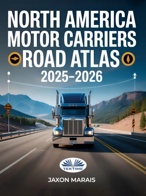 North America Motor Carriers Road Atlas 2025 -2026