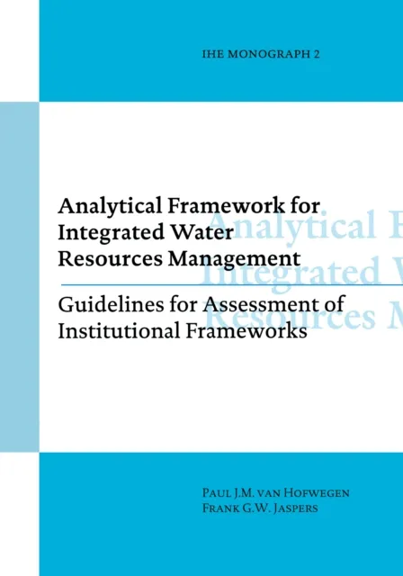 Analytical Framework for Integrated Water Resources Management
