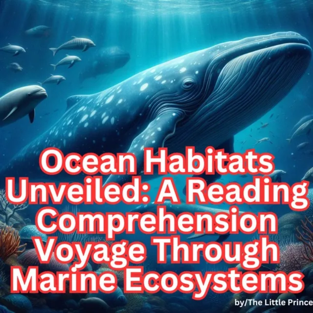 Ocean Habitats Unveiled: A Reading Comprehension Voyage Through Marine Ecosystem
