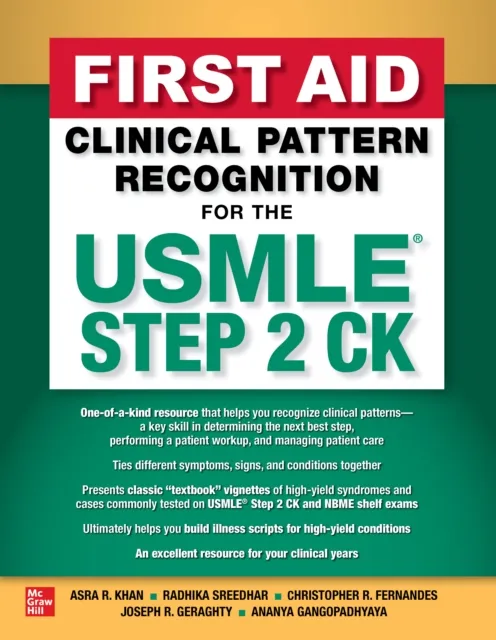 First Aid Clinical Pattern Recognition for the USMLE Step 2 CK