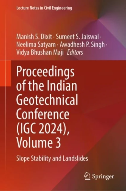 Proceedings of the Indian Geotechnical Conference (IGC 2024), Volume 3