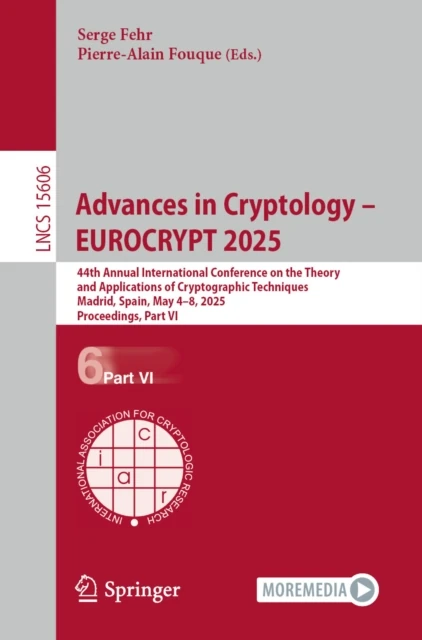 Advances in Cryptology - EUROCRYPT 2025
