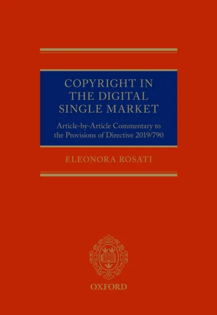 Copyright in the Digital Single Market