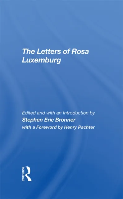 Letters Of Rosa Luxemburg
