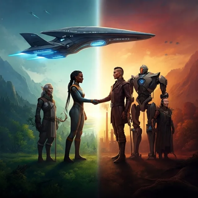 Echoes of Xylos: A  Starship's Encounter with Magic, Revolution, and the Prime Directive