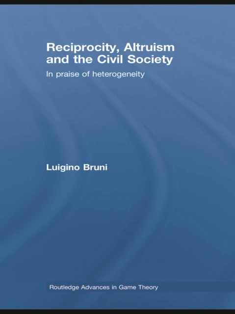 Reciprocity, Altruism and the Civil Society