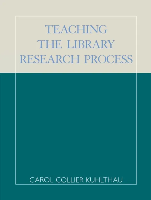 Teaching the Library Research Process