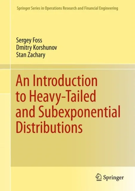 Introduction to Heavy-Tailed and Subexponential Distributions