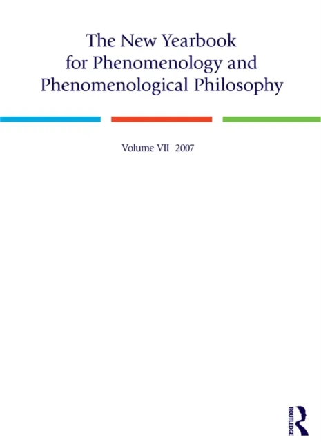 New Yearbook for Phenomenology and Phenomenological Philosophy
