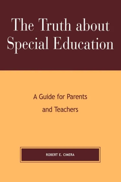 Truth About Special Education