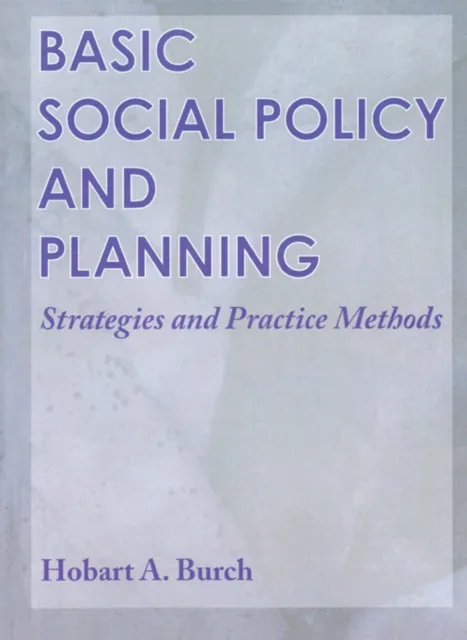 Basic Social Policy and Planning