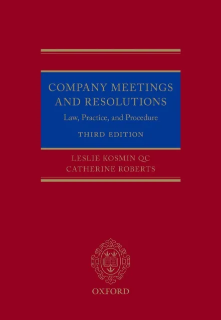 Company Meetings and Resolutions