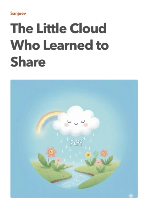 Little Cloud Who Learned to Share