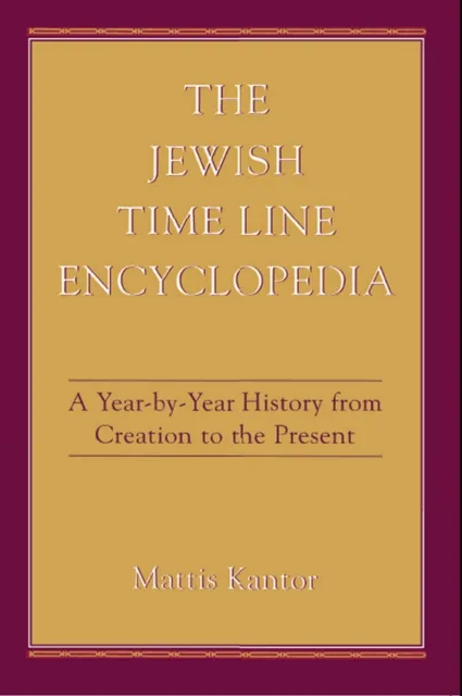 Jewish Time Line Encyclopedia