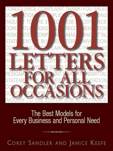 1001 Letters For All Occasions
