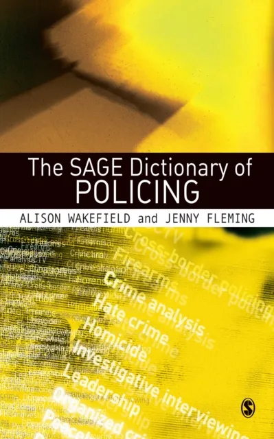 SAGE Dictionary of Policing