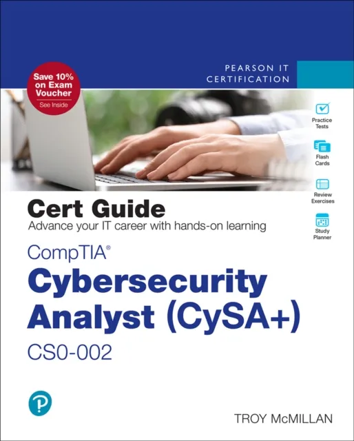 CompTIA Cybersecurity Analyst (CySA+) CS0-002 Cert Guide Pearson uCertify Course Access Code Card