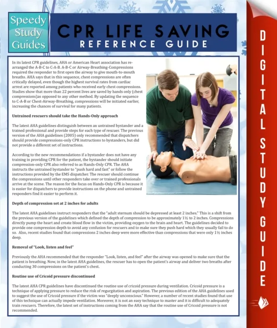CPR Lifesaving Reference Guide (Speedy Study Guide)