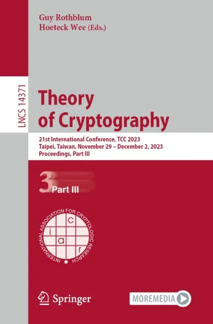 Theory of Cryptography