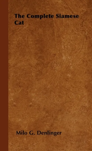 Complete Siamese Cat