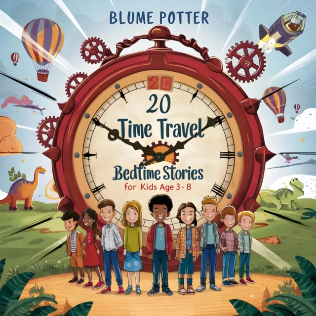 20 Time Travel Bedtime Stories For Kids Age 3 - 8