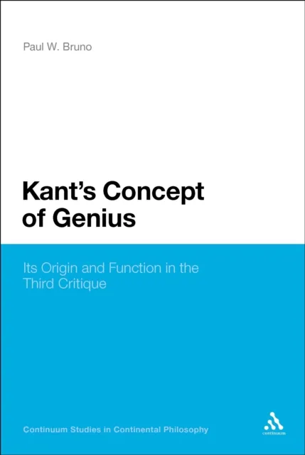 Kant's Concept of Genius