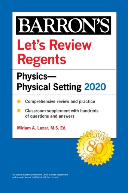 Let's Review Regents: Physics--Physical Setting 2020