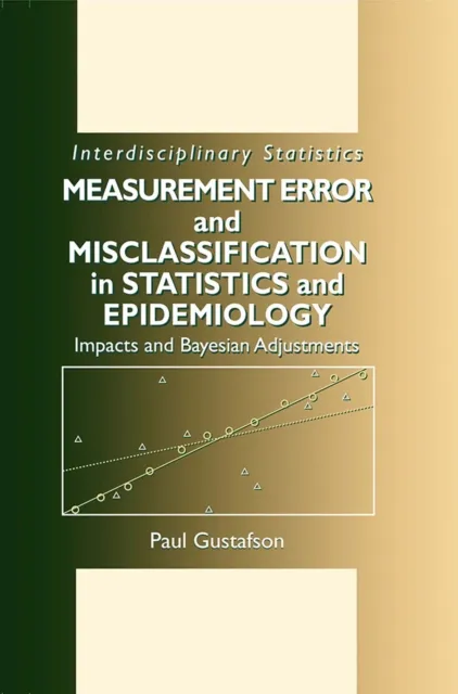 Measurement Error and Misclassification in Statistics and Epidemiology