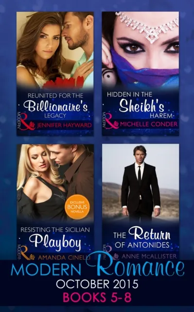 Modern Romance October 2015 Books 5-8