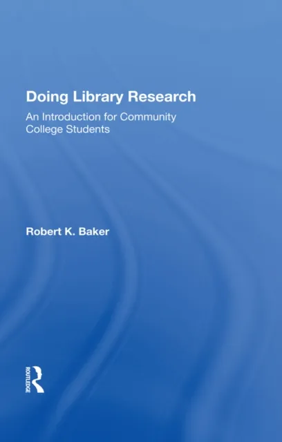 Doing Library Research