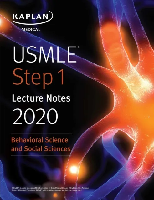 USMLE Step 1 Lecture Notes 2020: Behavioral Science and Social Sciences