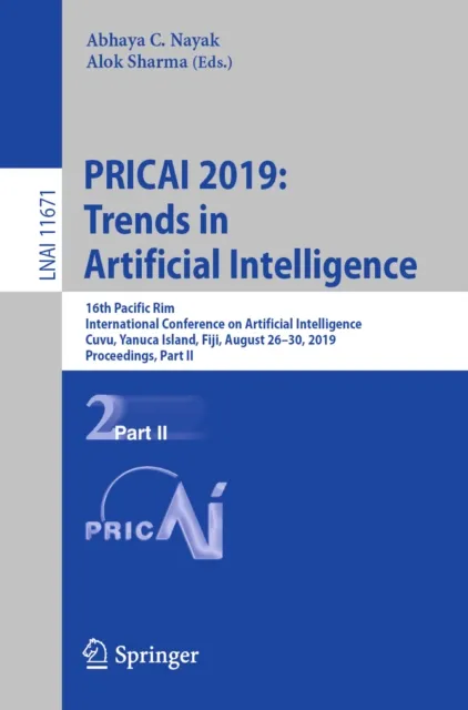PRICAI 2019: Trends in Artificial Intelligence