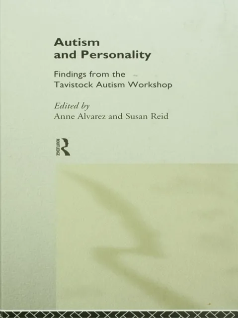 Autism and Personality
