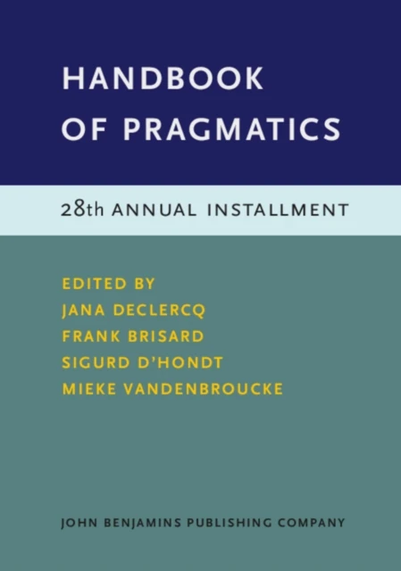 Handbook of Pragmatics