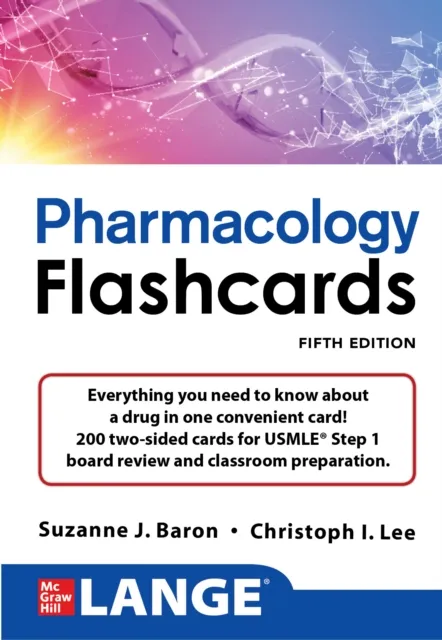LANGE Pharmacology Flash Cards, Fifth Edition