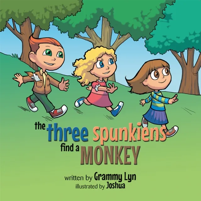 Three Spunkiens Find a Monkey