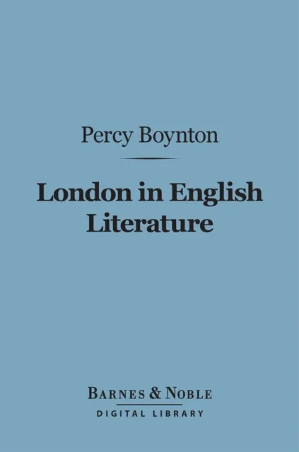 London in English Literature (Barnes & Noble Digital Library)