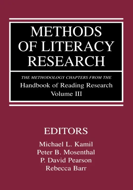 Methods of Literacy Research